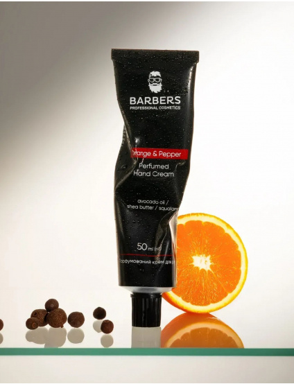 Картинка Парфумований крем Orange & Pepper Barbers